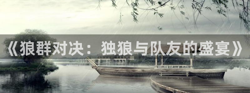 意昂2体育在线平台登录：《狼群对决：